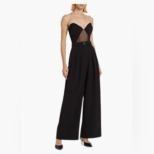 Et Ochs Ophelia Pleated Wide-Leg Jumpsuit